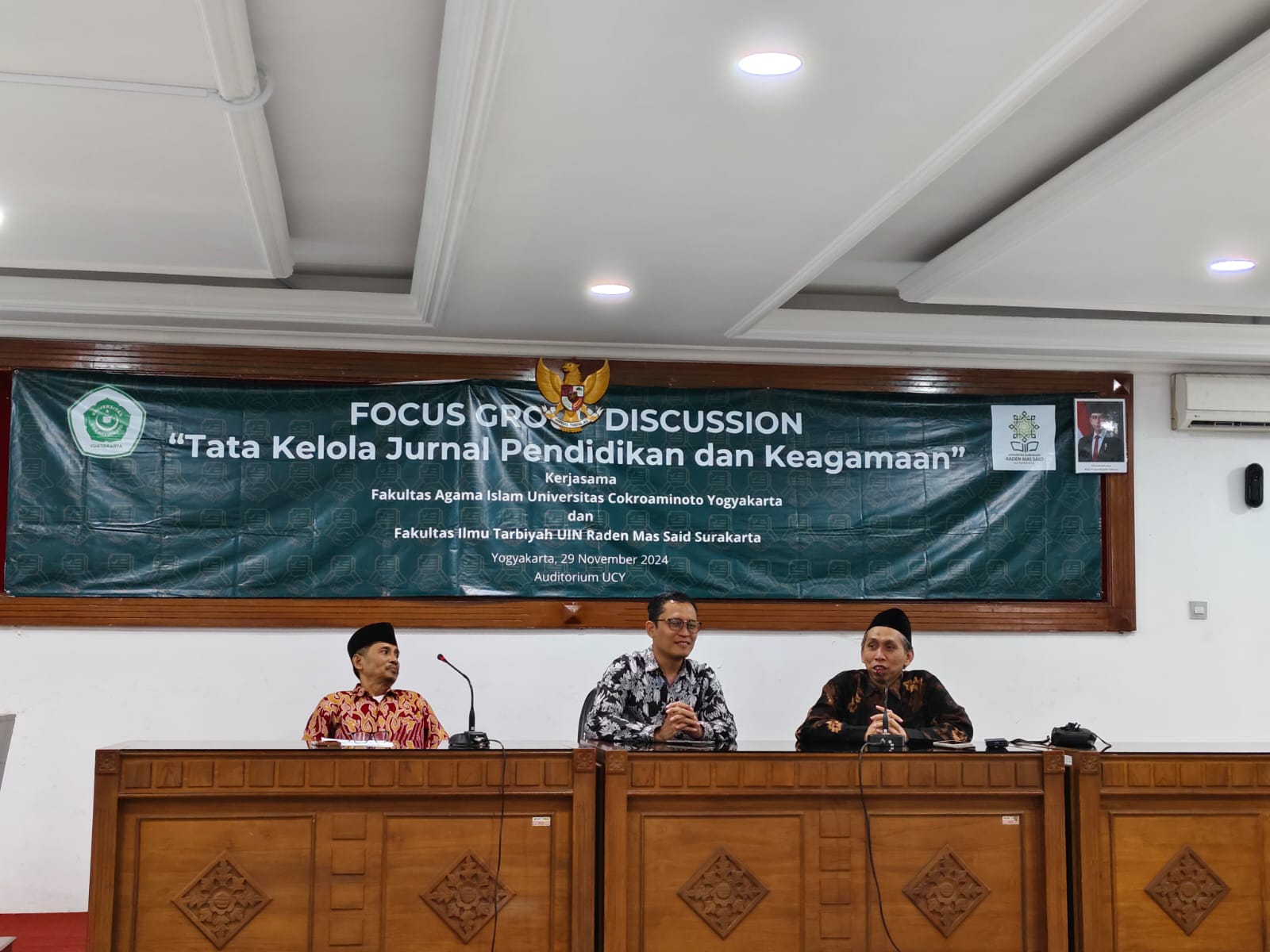 Focus Group Discussion "Tata Kelola Jurnal Pendidikan dan Keagamaan"