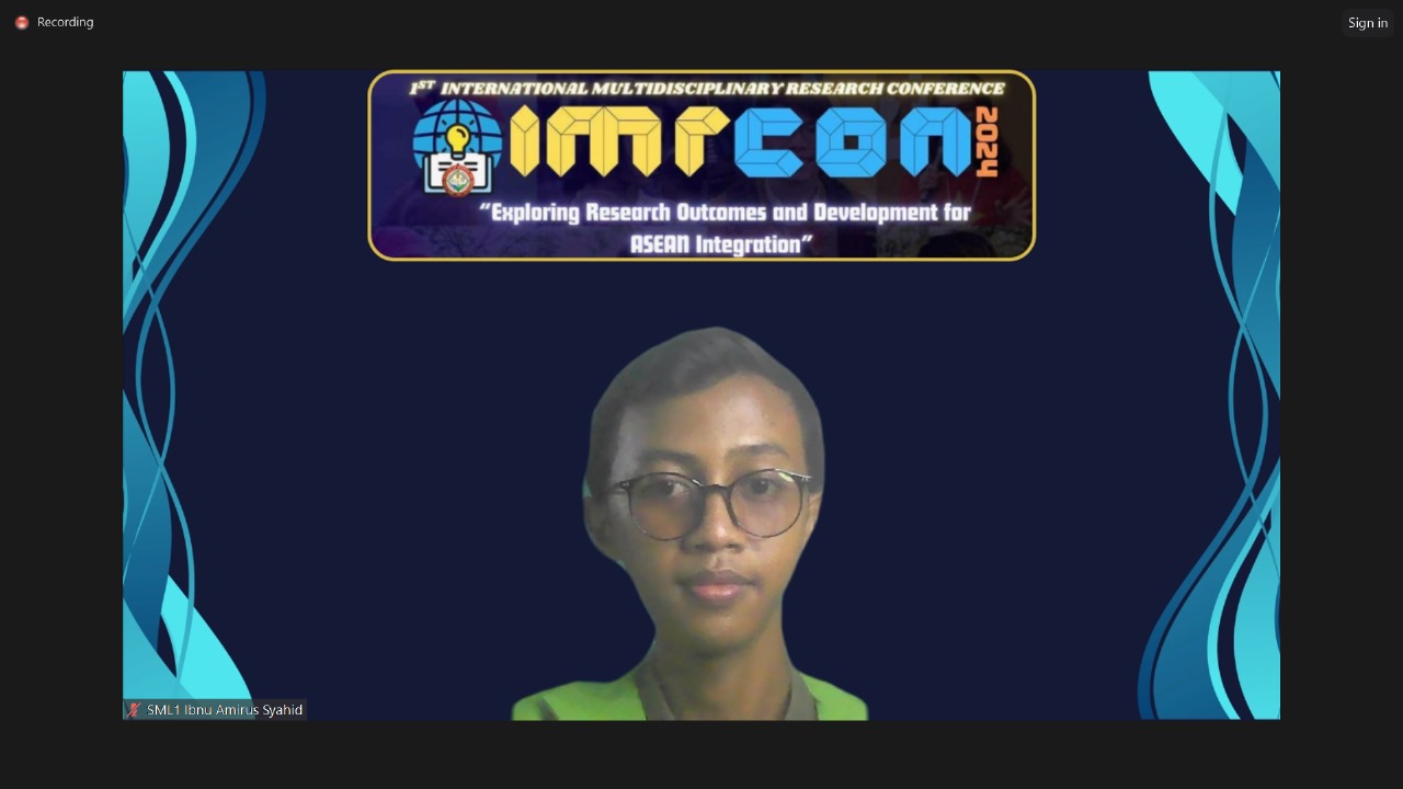 Mahasiswa Tadris Matematika Mengukir Prestasi di Forum Internasional: Konferensi Riset Multidisipliner di Filipina